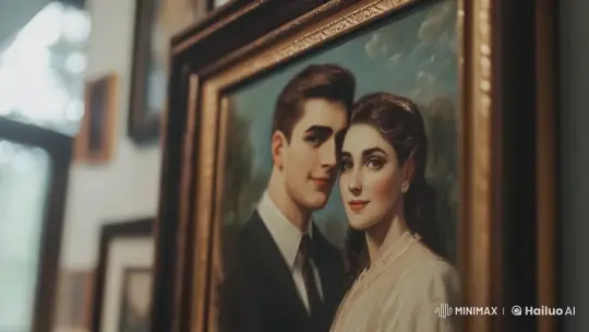 Young Couple's Tender Kiss in Live2D Animation – AI Generated Video | Hailuo AI