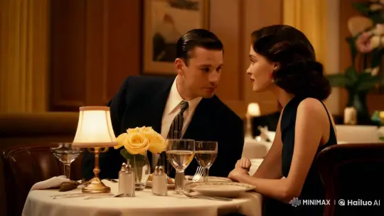 Vintage TV Aesthetic: Couple's Golden Age-Inspired Date – AI Generated Video | Hailuo AI