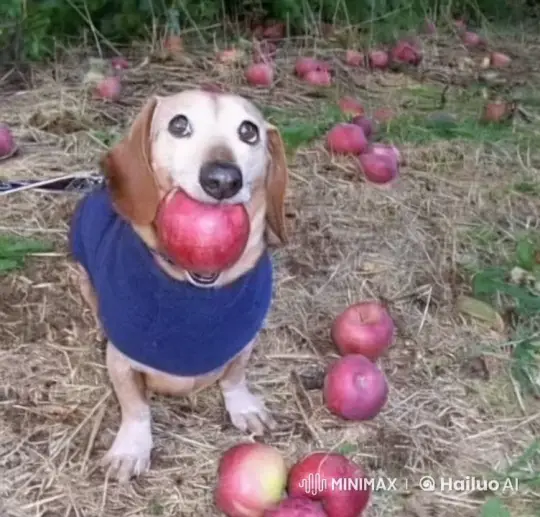 Dog's Apple Stolen by Mischievous Minions – AI Generated Video | Hailuo AI