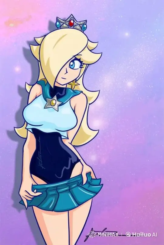 Rosalina Live2D Animation Skirt Lift Scene – AI Generated Video | Hailuo AI