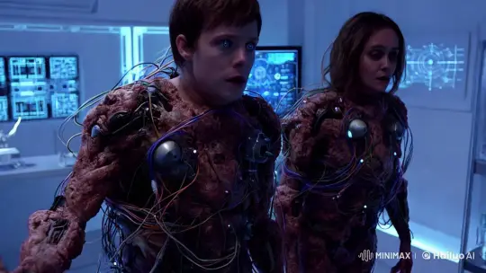 Futuristic Horror: Cybernetic Beasts in Dim Lab – AI Generated Video | Hailuo AI