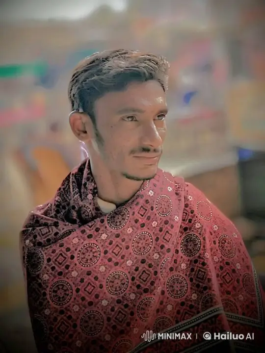 Young Man Reflects in Bustling Marketplace – AI Generated Video | Hailuo AI