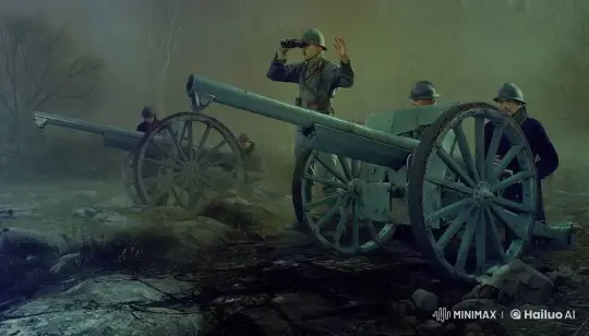 Wartime Vigilance: Soldiers Prepare for Battle – AI Generated Video | Hailuo AI