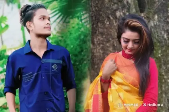 Traditional Embrace in Serene Setting – AI Generated Video | Hailuo AI