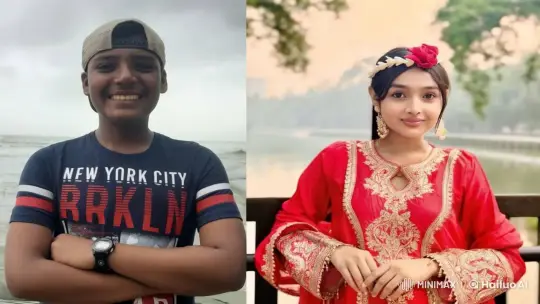 Young Couple's Tender Moment on the Beach – AI Generated Video | Hailuo AI