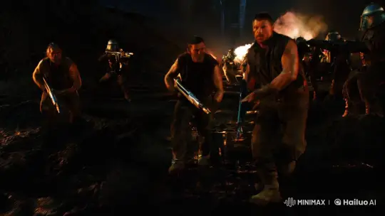 Miners vs. Militants: Coal Mine Showdown – AI Generated Video | Hailuo AI