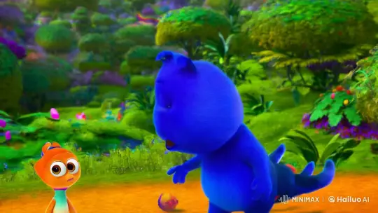 The Rainbow: Blue's Vibrant Introduction in Pixar's Aesthetic World – AI Generated Video | Hailuo AI