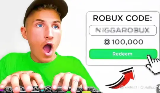 Person Surprised by Robux Code, Interacts Humorously with Sausage – AI Generated Video | Hailuo AI
