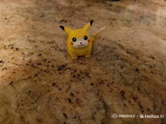 Pikachu Demonstrates Electric Power on Kitchen Countertop – AI Generated Video | Hailuo AI
