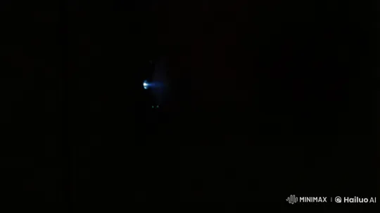 Radiant Light Display in Minimalistic Setting – AI Generated Video | Hailuo AI