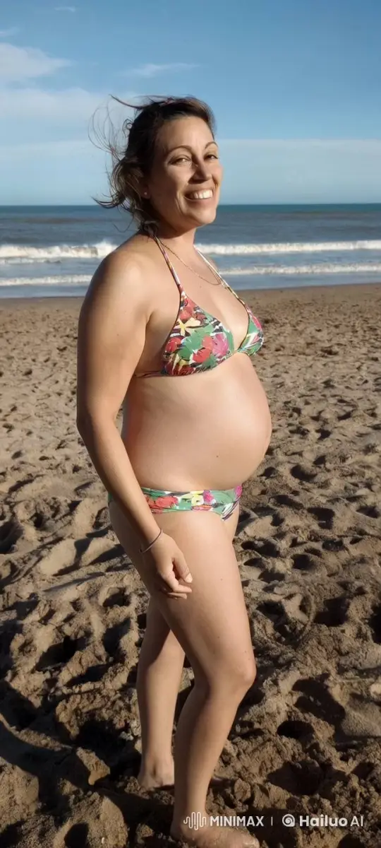 Woman Transforms into Monkey on Serene Beach – AI Generated Video | Hailuo AI