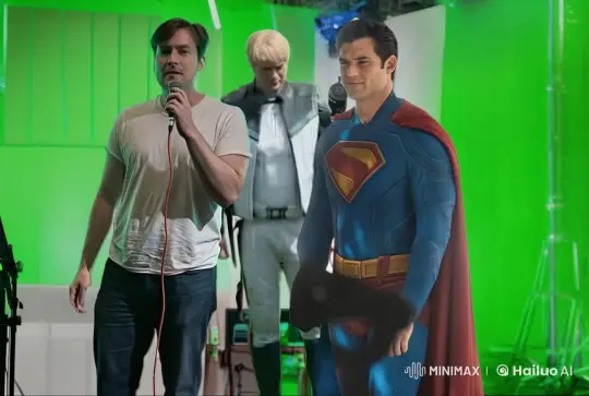 Behind-the-Scenes on a Live2D Green Screen Set – AI Generated Video | Hailuo AI