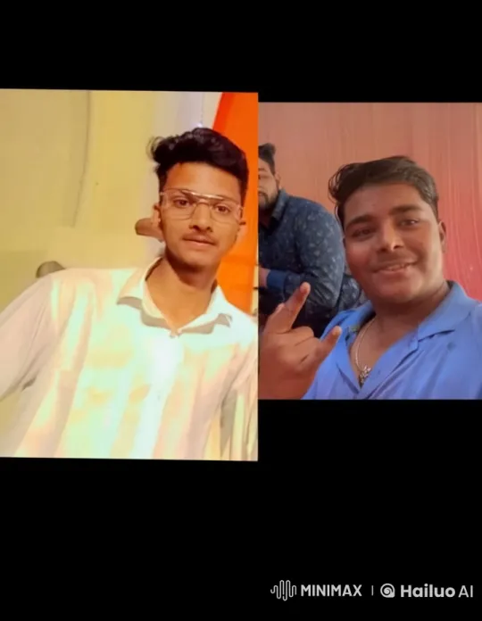 Young Men in Split-Screen Share a Kiss – AI Generated Video | Hailuo AI