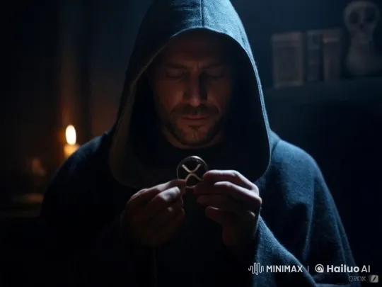Magical Ritual Preparation in Dimly Lit Chamber – AI Generated Video | Hailuo AI