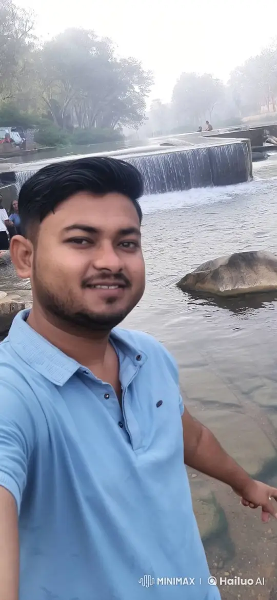 Boy Transforms into Hulk in Peaceful Stream Setting – AI Generated Video | Hailuo AI