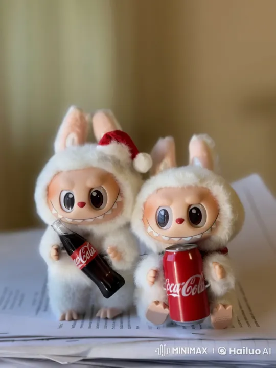 Labubus Figures Dance Cheerfully in Bunny Costumes – AI Generated Video | Hailuo AI