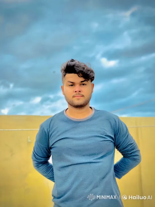 Young Man Observing in Serene Surroundings – AI Generated Video | Hailuo AI