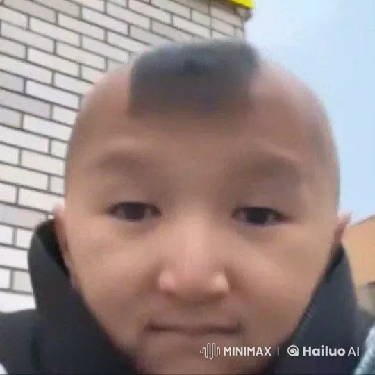 Person's Smile Grows with Affectionate Cheek Kisses – AI Generated Video | Hailuo AI