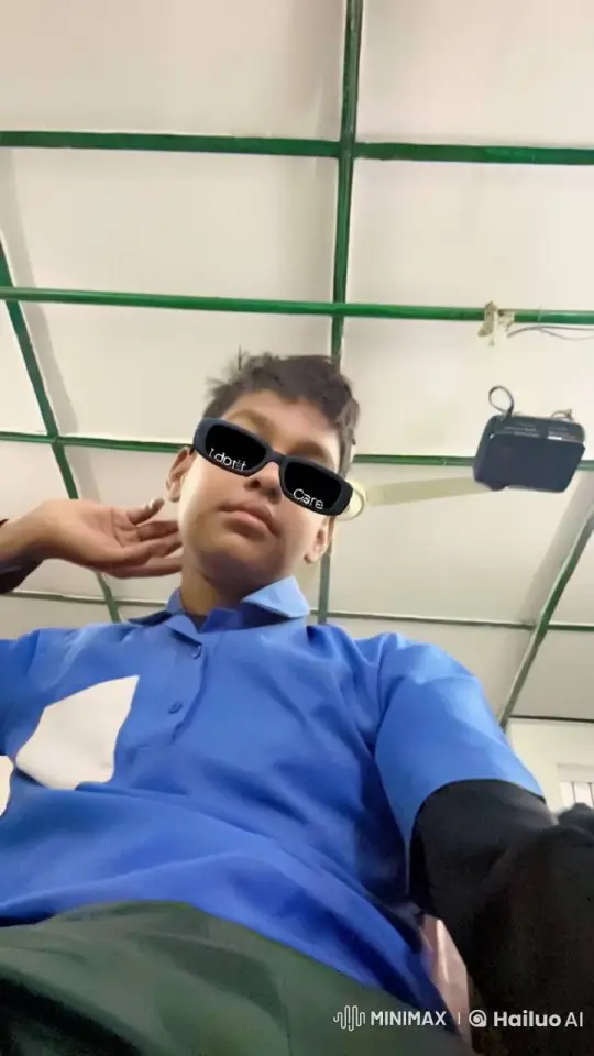Young Person Removes Shirt Calmly in Static Room – AI Generated Video | Hailuo AI