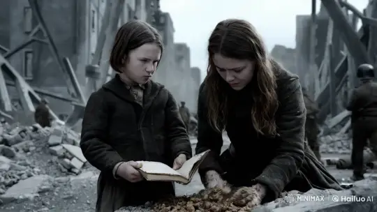 Siblings' Resilience Amidst War's Destruction – AI Generated Video | Hailuo AI