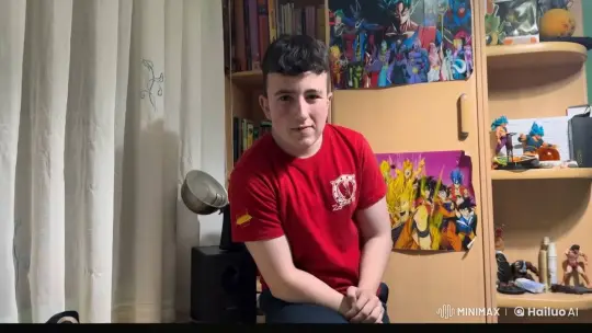 Young Man Finds Comfort in Grandmother's Affection – AI Generated Video | Hailuo AI