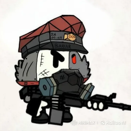 Animated Soldier Character in Alert Stance – AI Generated Video | Hailuo AI