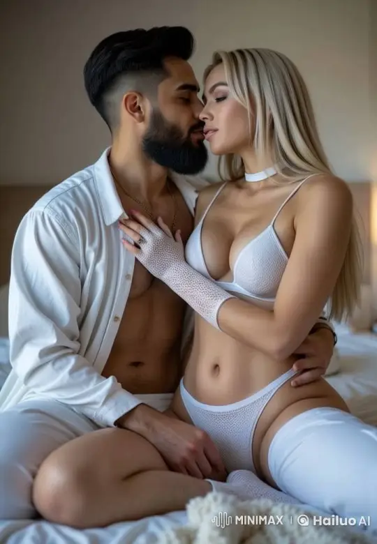 Intimate Couple's Romantic Moment in Live2D Animation – AI Generated Video | Hailuo AI