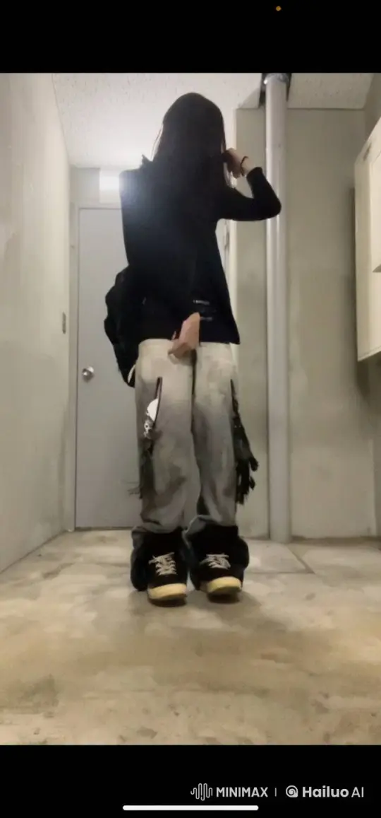Horror Scene: Dim Hallway with Disturbing Presence – AI Generated Video | Hailuo AI