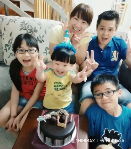 Family Celebrates Birthday Around Happy Cake – AI Generated Video | Hailuo AI