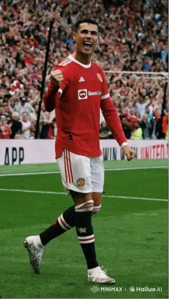 Football Player Celebrates Victory on Stadium Field – AI Generated Video | Hailuo AI
