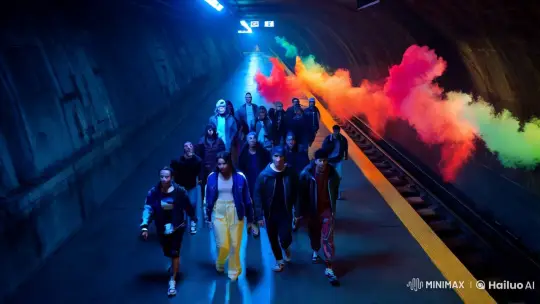 Urban Aesthetics: Subways, Alleyways, and Tunnels – AI Generated Video | Hailuo AI