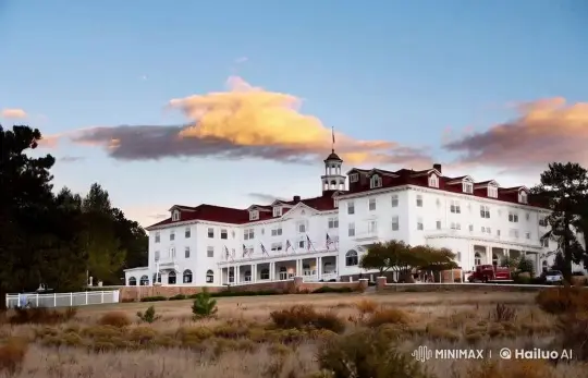 Historic Building in Serene Evening Landscape – AI Generated Video | Hailuo AI