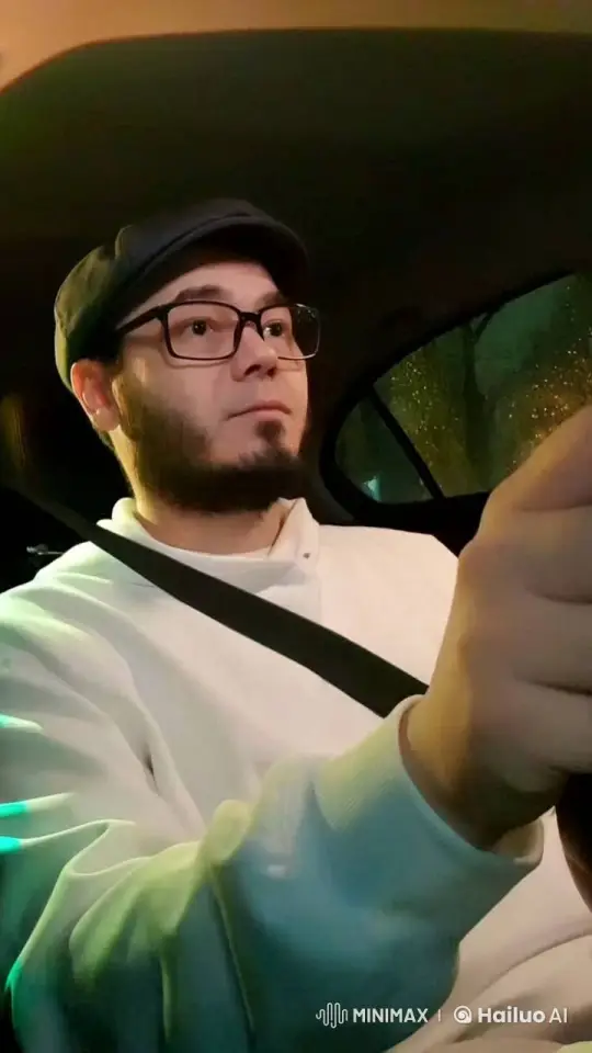 Taxi Driver Takes Selfie with Passenger – AI Generated Video | Hailuo AI