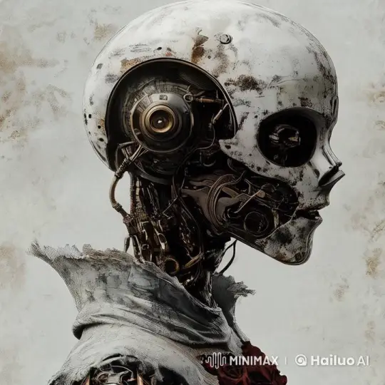Post-Apocalyptic Robot greets in Live2D Animation – AI Generated Video | Hailuo AI
