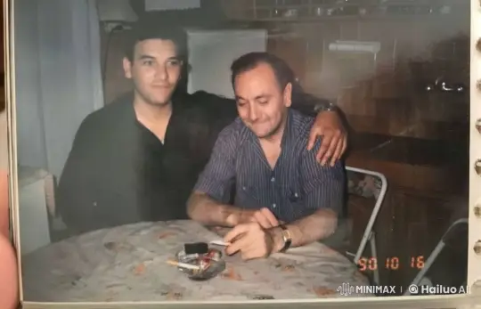 Affectionate Embrace Between Two Men – AI Generated Video | Hailuo AI