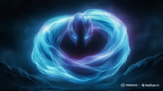 Mystical Light Creature in Cosmic Live2D Animation – AI Generated Video | Hailuo AI