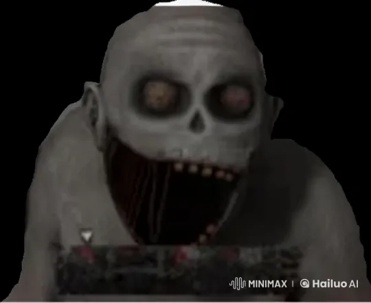Angry Skeletal Creature Expresses Frustration – AI Generated Video | Hailuo AI