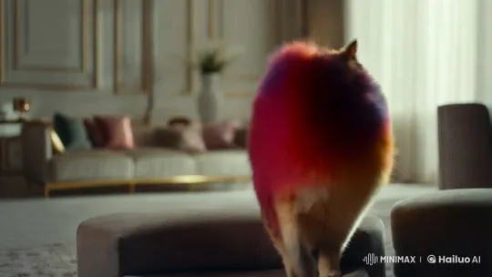 Graceful Cat Transforms in Elegant Slow-Motion – AI Generated Video | Hailuo AI
