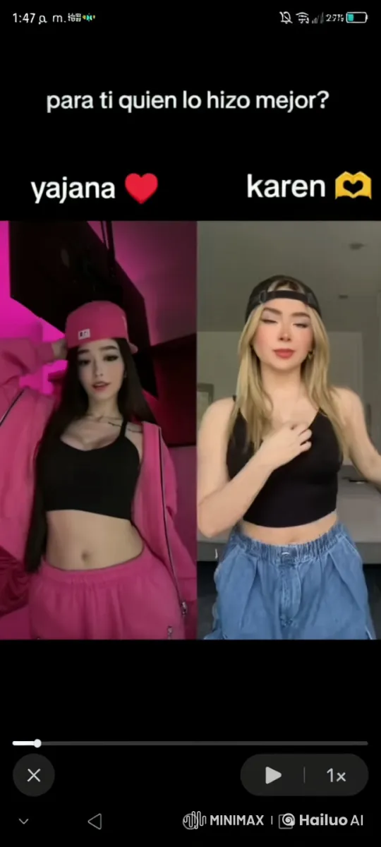 Two Women Embrace in a Gentle Kiss on Split Screen – AI Generated Video | Hailuo AI