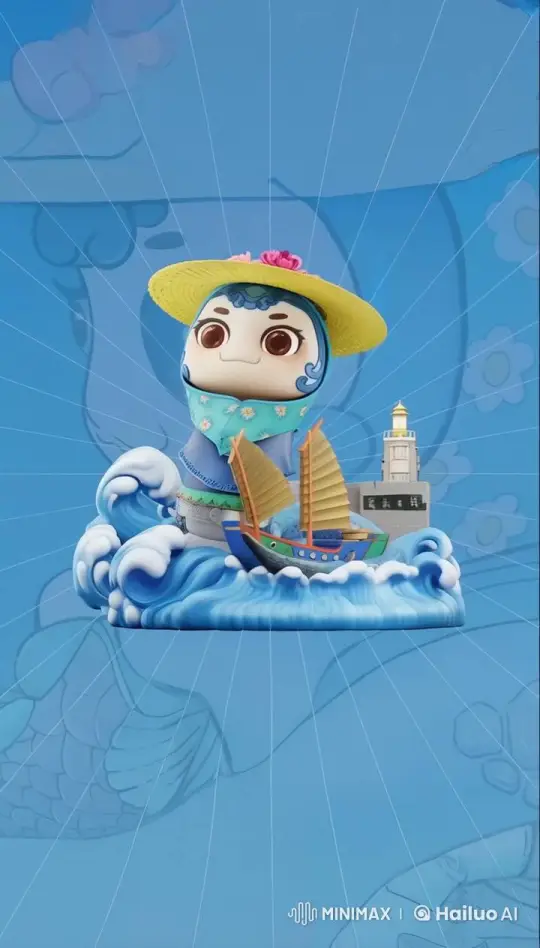 Animated Live2D Video: Smiling Snake in a Dynamic Scene – AI Generated Video | Hailuo AI