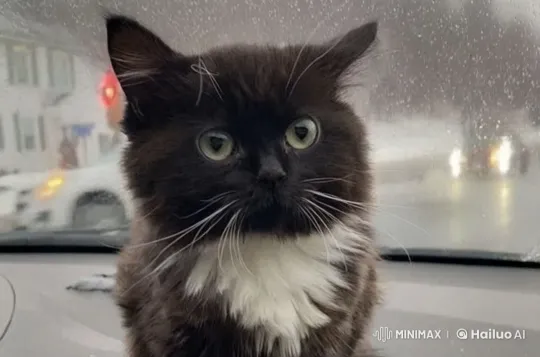 Fluffy Kitten Sings, Glows, and Causes Atomic Blast – AI Generated Video | Hailuo AI