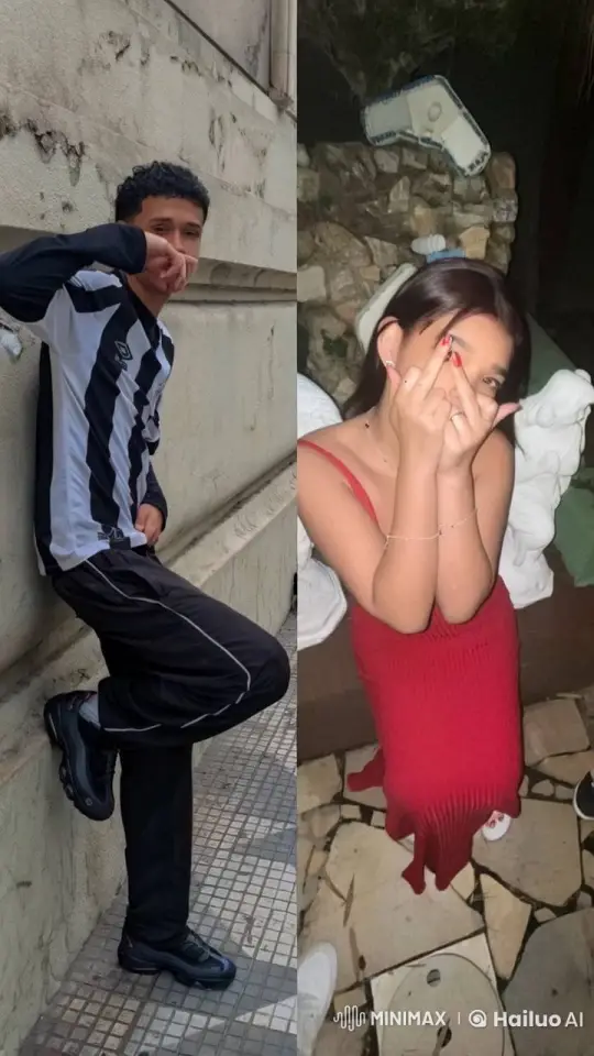 Young Man and Woman Prepare for a Fight – AI Generated Video | Hailuo AI