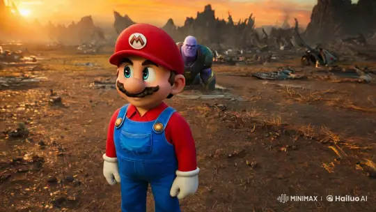 Avengers: Endgame - Mario's Tragic Demise in Aesthetic Scene – AI Generated Video | Hailuo AI