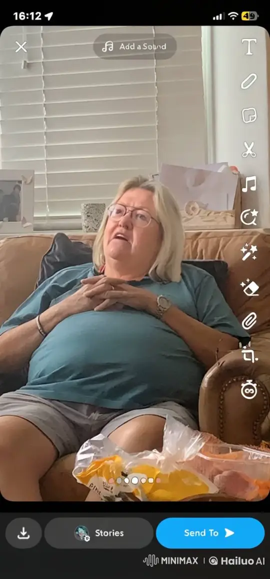 Woman's Joyful Playfulness and Laughter in Cozy Room – AI Generated Video | Hailuo AI