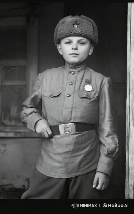 Boy in Uniform: A Poignant Dance of Honor – AI Generated Video | Hailuo AI