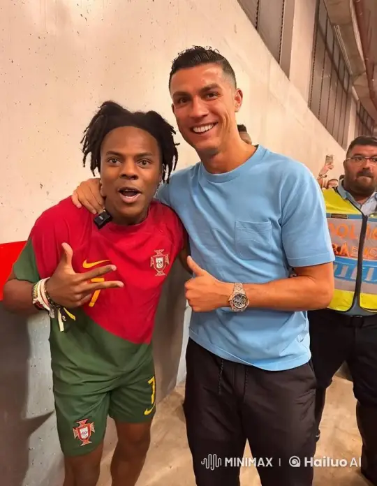 Speed Transforms into Ballerina, Surprising Ronaldo with Emotional Dance – AI Generated Video | Hailuo AI