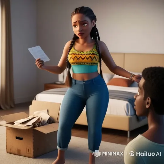 Couple's Intense Confrontation in Bedroom – AI Generated Video | Hailuo AI