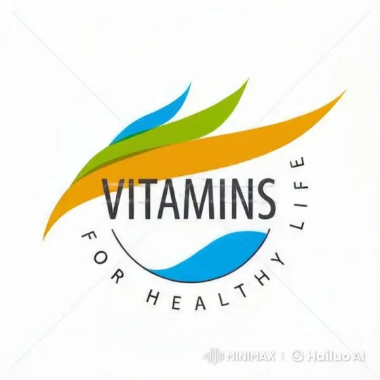 Animated Logo: Vibrant Vitamins for a Healthy Life – AI Generated Video | Hailuo AI