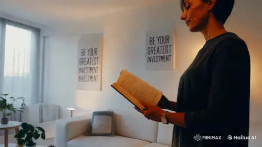 Self-Improvement in a Minimalist Setting – AI Generated Video | Hailuo AI