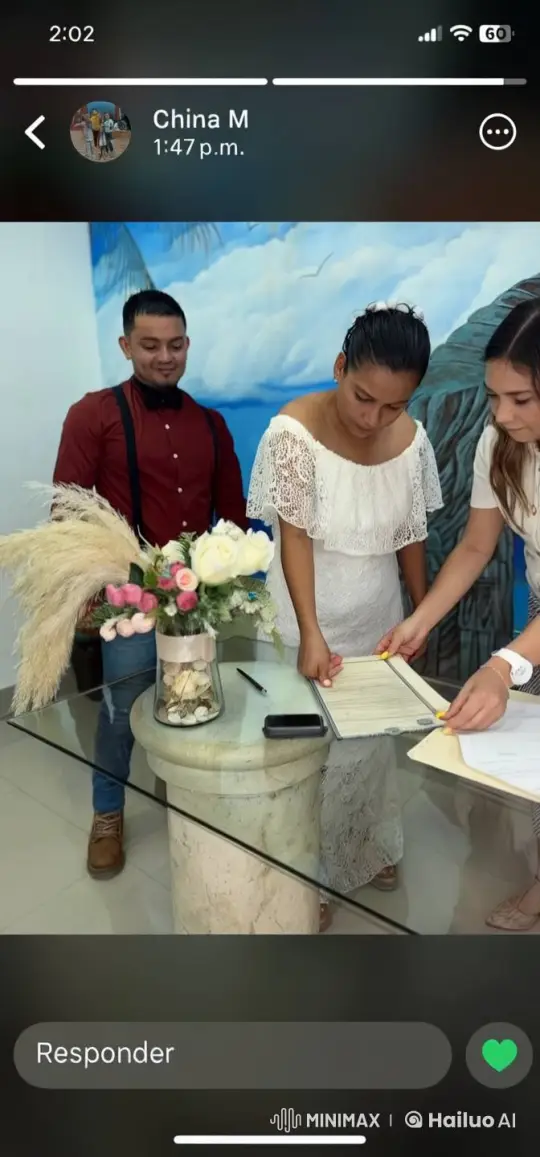 Joyful Couple Signs Document and Shares Kiss – AI Generated Video | Hailuo AI